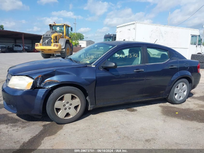 2008 Dodge Avenger Se VIN: 1B3LC46K08N688859 Lot: 39673701