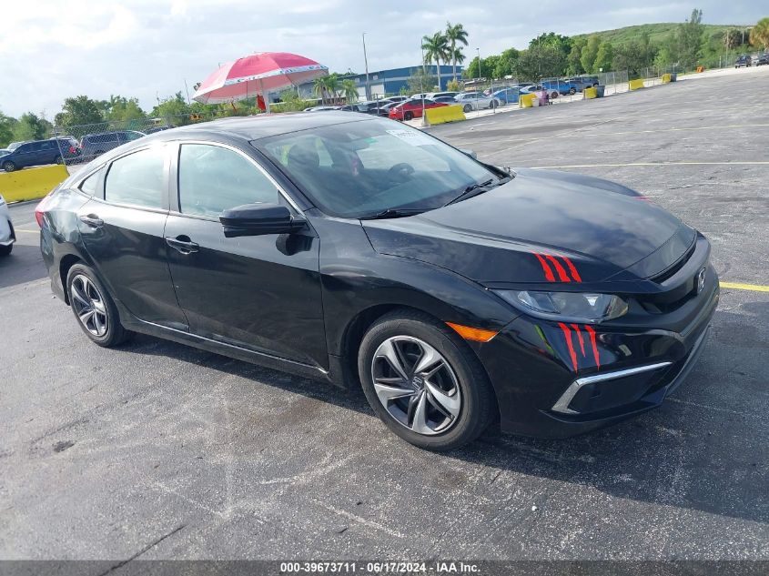 2020 Honda Civic Lx VIN: 19XFC2F66LE020323 Lot: 39673711