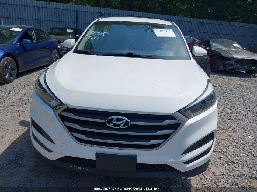 2018 Hyundai Tucson Se VIN: KM8J2CA4XJU699645 Lot: 39673712
