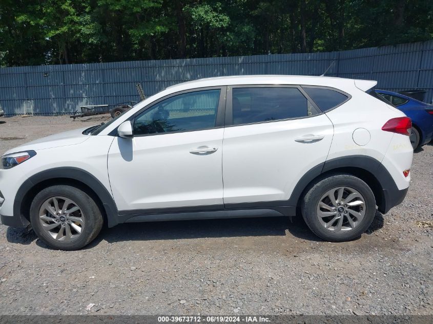 2018 Hyundai Tucson Se VIN: KM8J2CA4XJU699645 Lot: 39673712