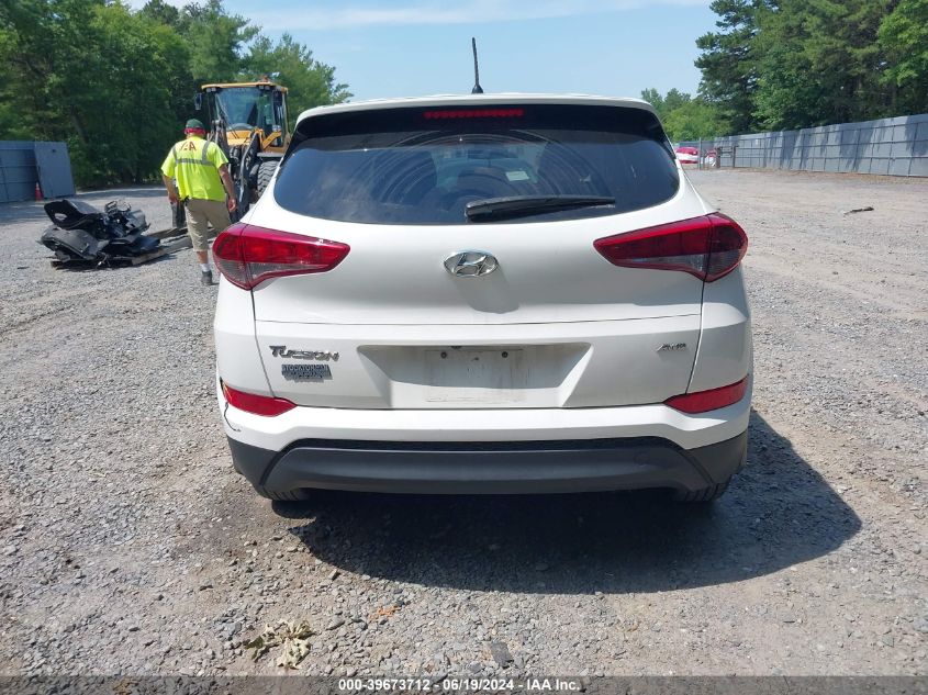2018 Hyundai Tucson Se VIN: KM8J2CA4XJU699645 Lot: 39673712