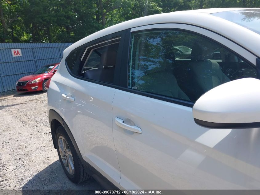 2018 Hyundai Tucson Se VIN: KM8J2CA4XJU699645 Lot: 39673712