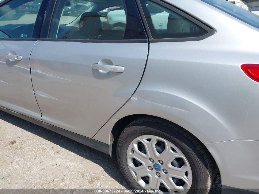 2012 Ford Focus Se VIN: 1FAHP3F27CL118497 Lot: 39673724