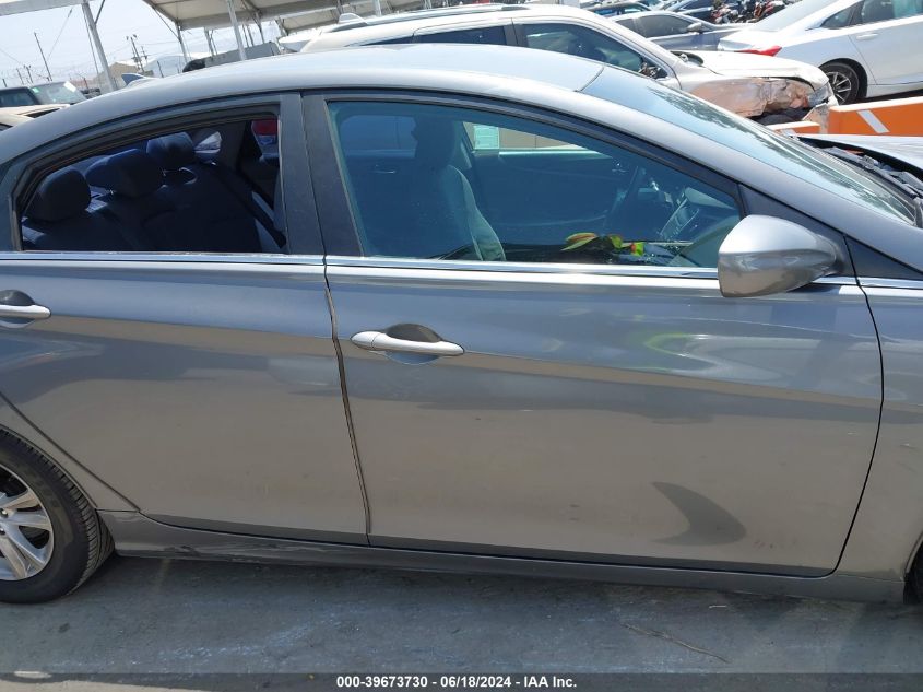 2013 Hyundai Sonata Gls VIN: 5NPEB4ACXDH668185 Lot: 39673730