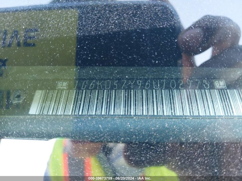 2006 Cadillac Dts Standard VIN: 1G6KD57Y96U102973 Lot: 39673759