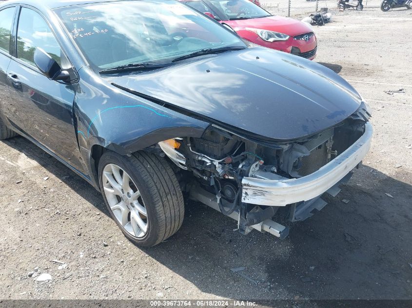 2013 Dodge Dart Sxt VIN: 1C3CDFBA8DD321328 Lot: 39673764