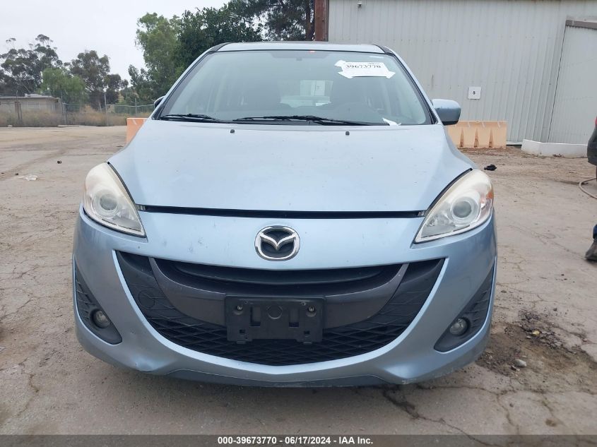 2012 Mazda Mazda5 Touring VIN: JM1CW2CL0C0137828 Lot: 39673770