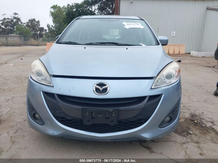 2012 Mazda Mazda5 Touring VIN: JM1CW2CL0C0137828 Lot: 39673770