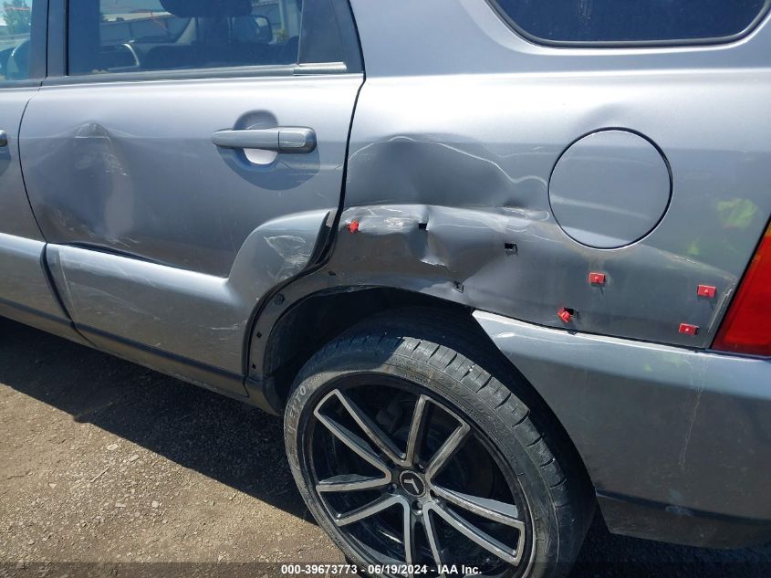 2009 Kia Sportage Lx/Ex VIN: KNDJE723797612576 Lot: 39673773