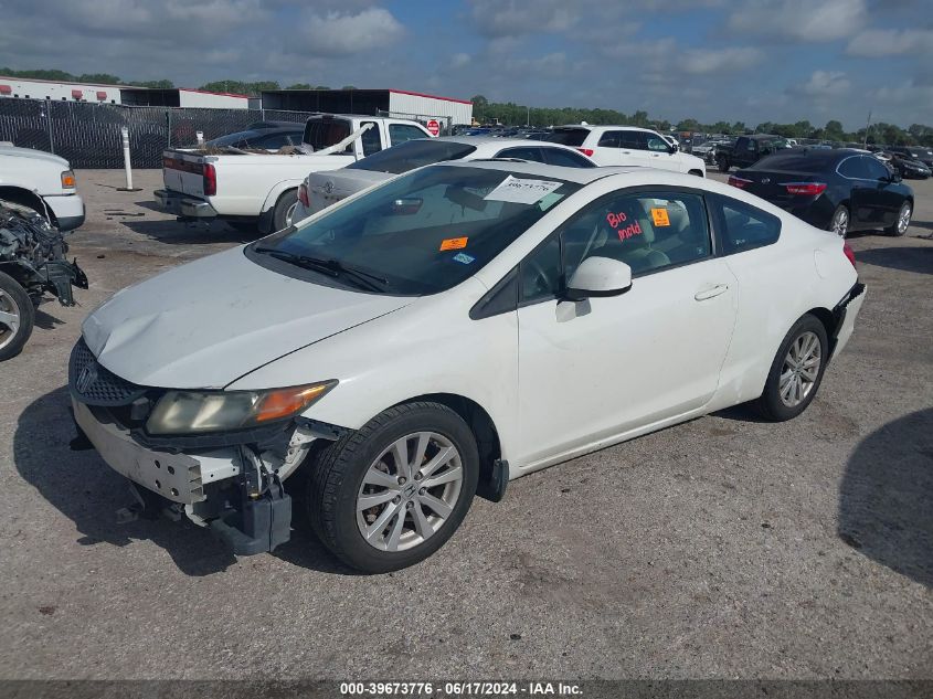 2012 Honda Civic Ex VIN: 2HGFG3B81CH545779 Lot: 39673776