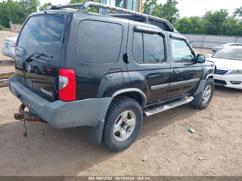 2004 Nissan Xterra Xe VIN: 5N1ED28Y84C661419 Lot: 39673782