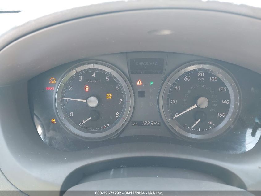 2008 Lexus Es 350 VIN: JTHBJ46G382210981 Lot: 39673792