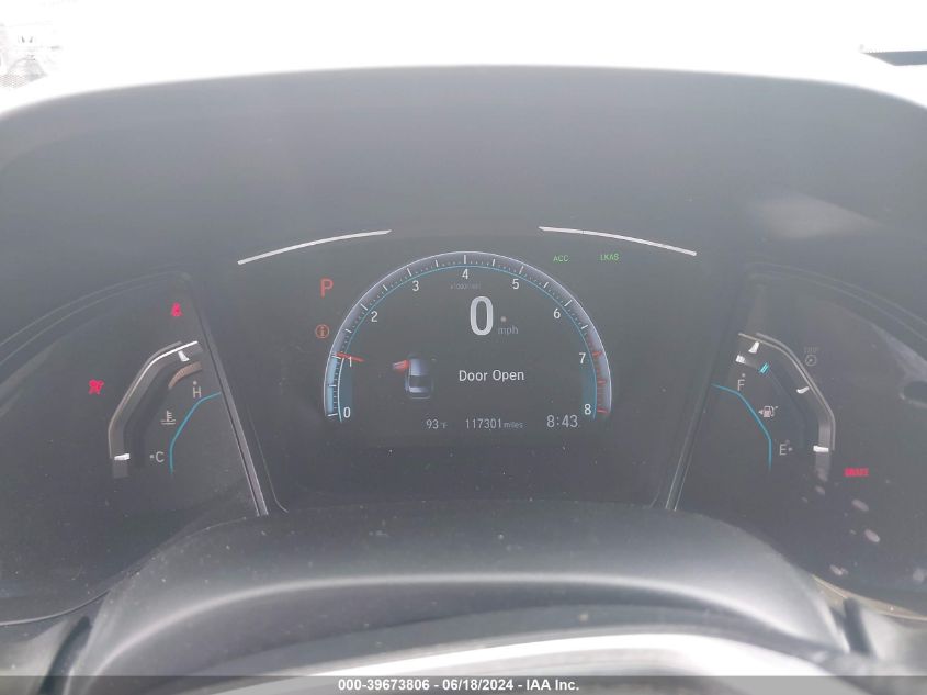 2019 Honda Civic Lx VIN: 2HGFC2F68KH549356 Lot: 39673806