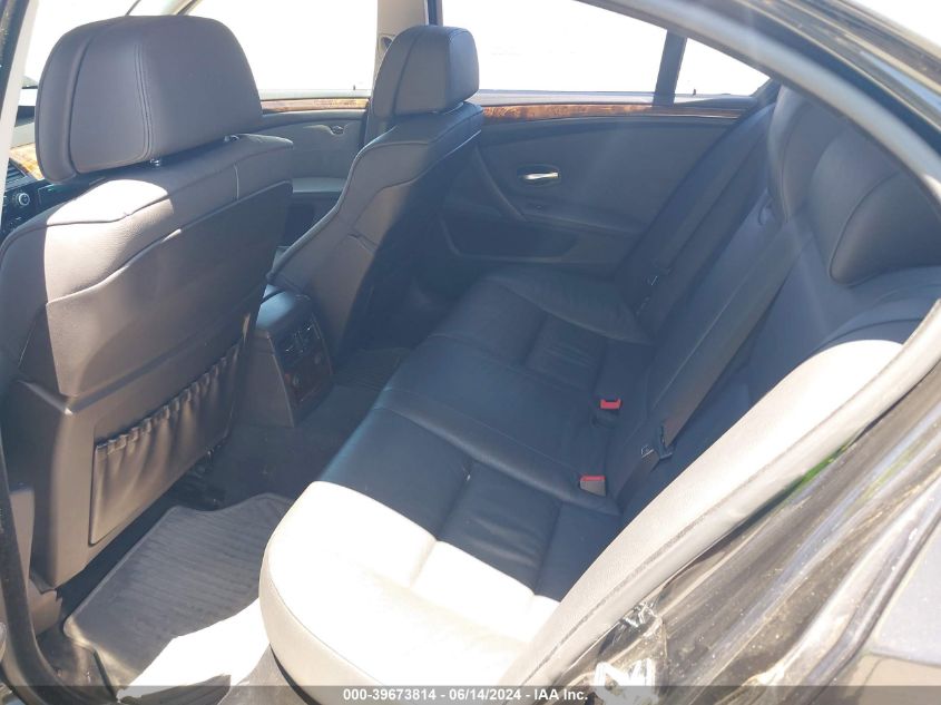 2008 BMW 535Xi VIN: WBANV93558CZ65558 Lot: 39673814
