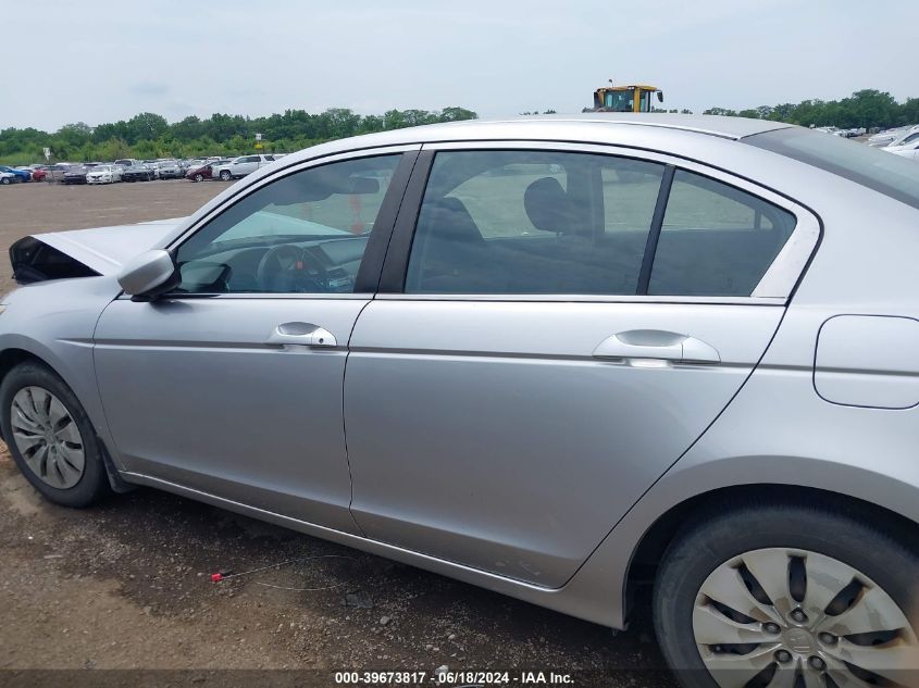 2010 Honda Accord 2.4 Lx VIN: 1HGCP2E38AA124697 Lot: 39673817