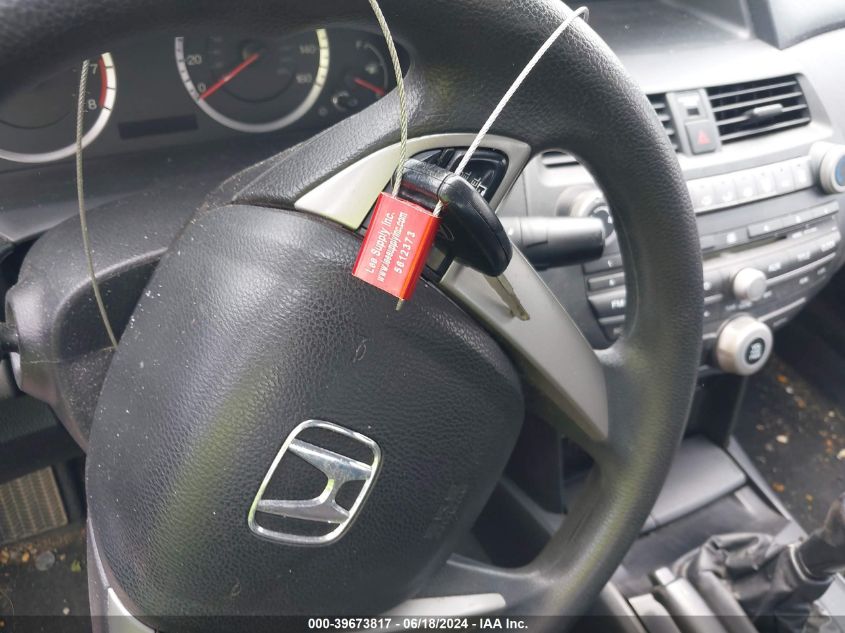 2010 Honda Accord 2.4 Lx VIN: 1HGCP2E38AA124697 Lot: 39673817