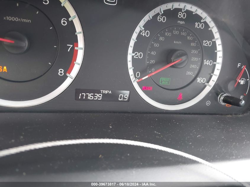 2010 Honda Accord 2.4 Lx VIN: 1HGCP2E38AA124697 Lot: 39673817