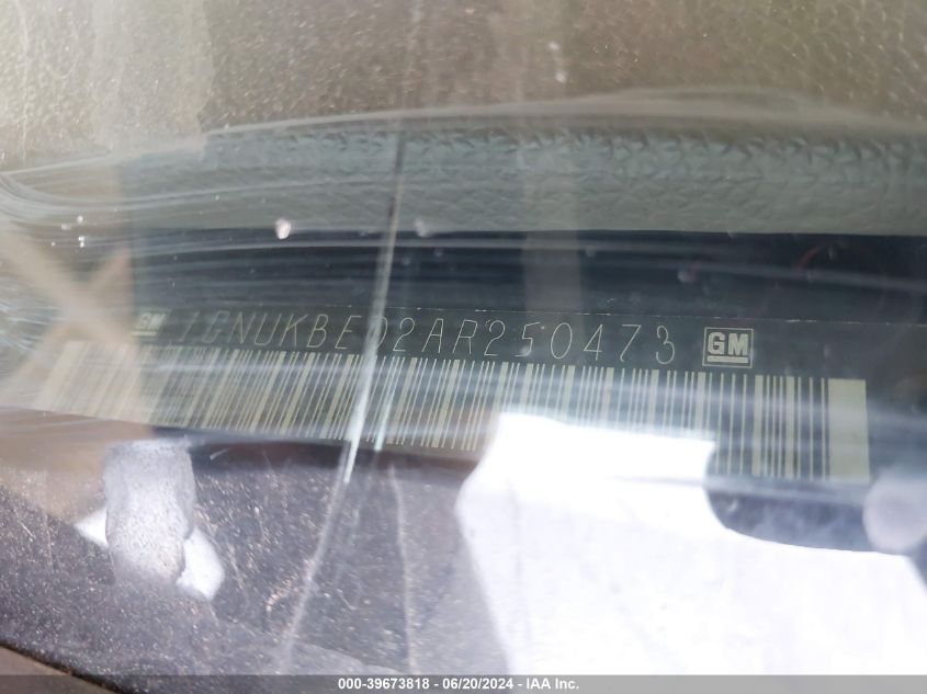 2010 Chevrolet Tahoe Lt VIN: 1GNUKBE02AR250473 Lot: 39673818