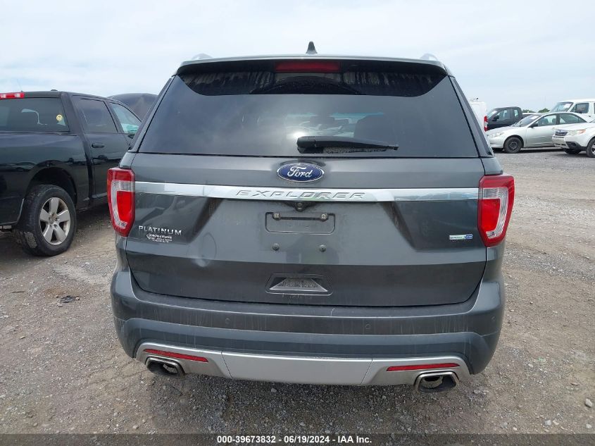 2016 Ford Explorer Platinum VIN: 1FM5K8HTXGGB92053 Lot: 39673832