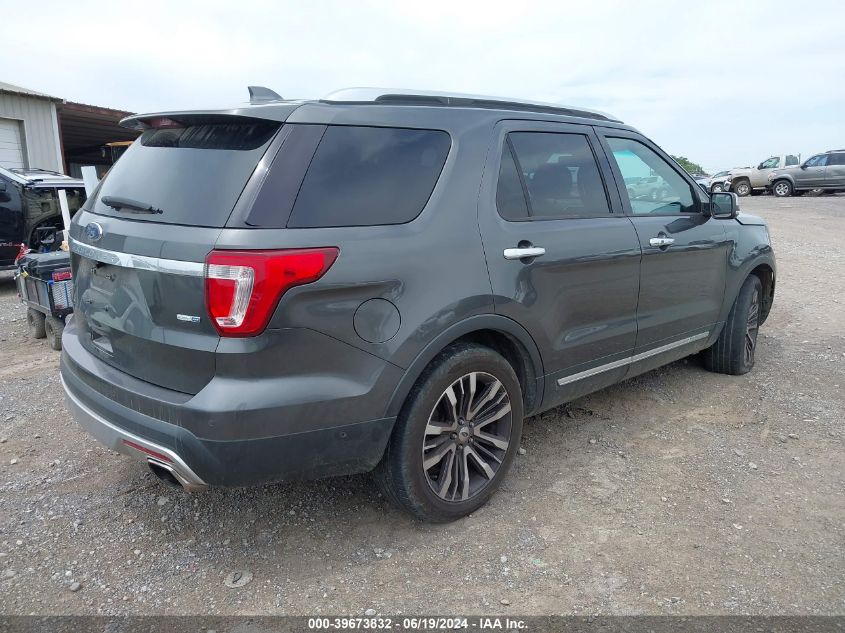 2016 Ford Explorer Platinum VIN: 1FM5K8HTXGGB92053 Lot: 39673832