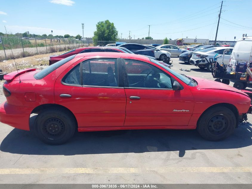 2001 Pontiac Sunfire Se VIN: 1G2JB524517302733 Lot: 39673835