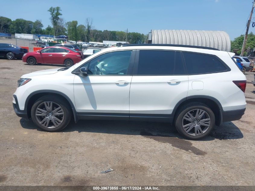 2022 Honda Pilot Awd Sport VIN: 5FNYF6H37NB017941 Lot: 39673855