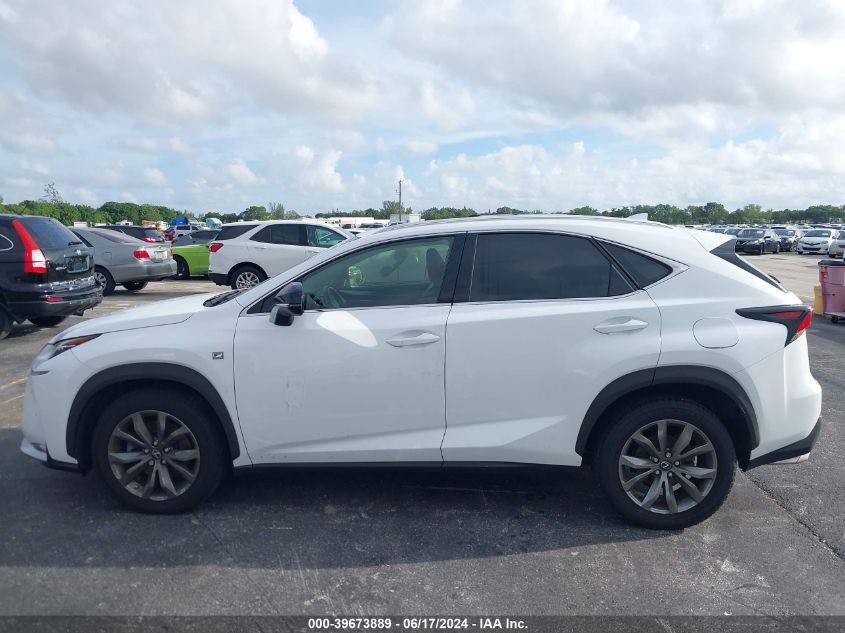 2016 Lexus Nx 200T F Sport VIN: JTJYARBZ9G2036216 Lot: 39673889