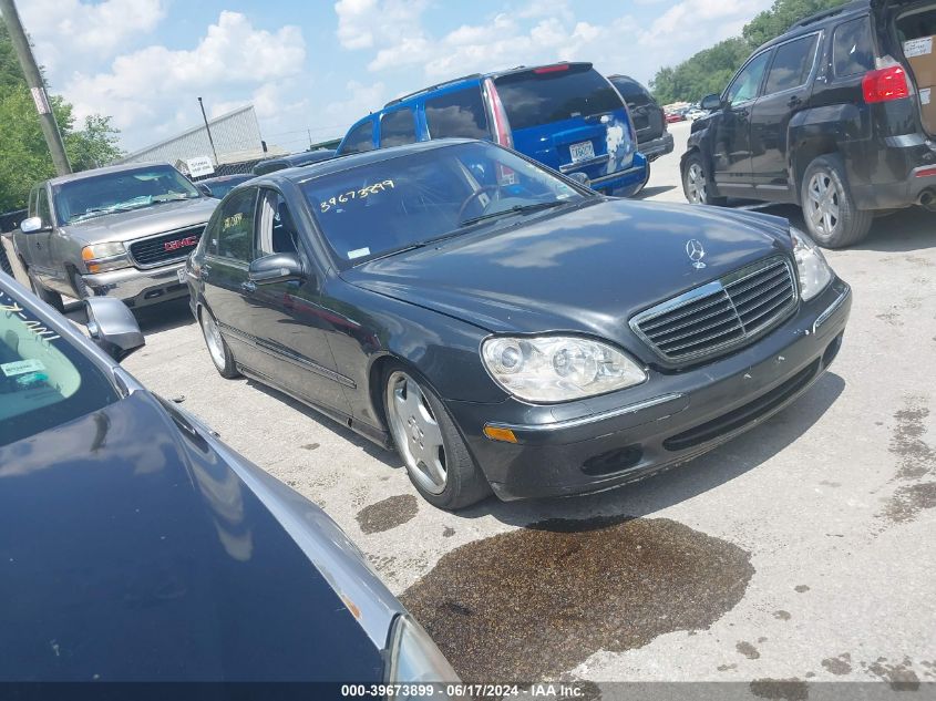 2002 Mercedes-Benz S 500 Base VIN: WDBNG75J32A294677 Lot: 39673899