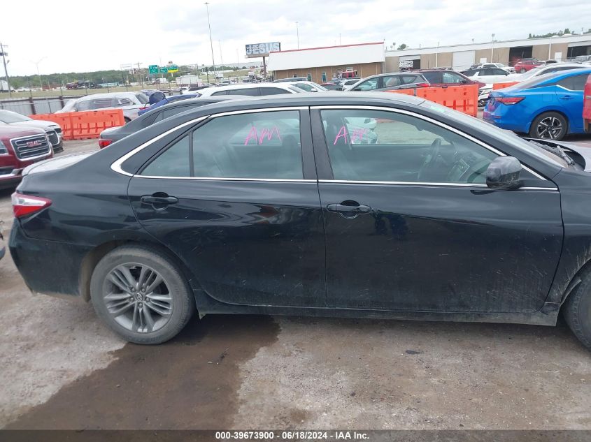 2015 Toyota Camry Se VIN: 4T1BF1FK4FU005074 Lot: 39673900