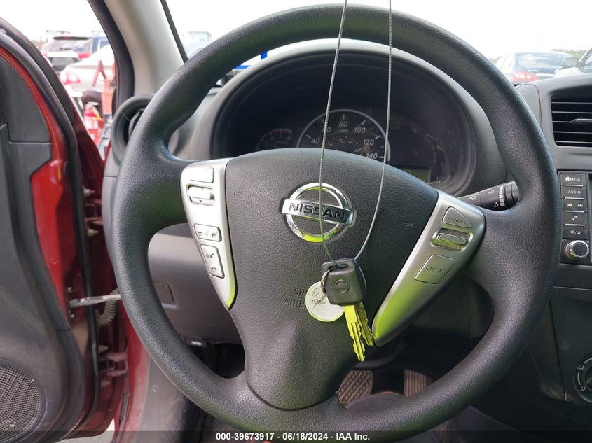 2019 Nissan Versa 1.6 S+ VIN: 3N1CN7AP9KL825109 Lot: 39673917