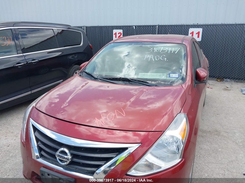 2019 Nissan Versa 1.6 S+ VIN: 3N1CN7AP9KL825109 Lot: 39673917