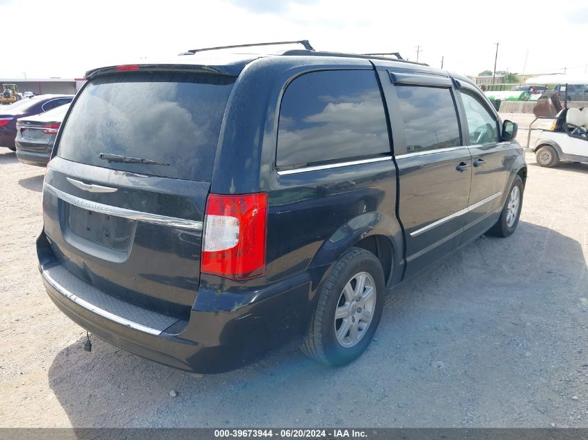 2013 Chrysler Town & Country Touring VIN: 2C4RC1BG2DR554604 Lot: 39673944