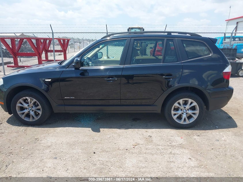 2010 BMW X3 xDrive30I VIN: WBXPC9C40AWJ37515 Lot: 39673961