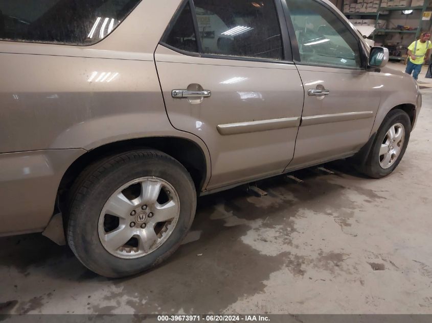 2006 Acura Mdx VIN: 2HNYD18286H510937 Lot: 39673971