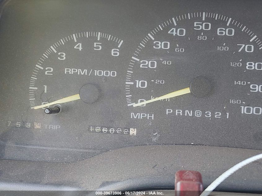 1997 GMC Sierra 1500 Sl Wideside VIN: 1GTEC19M8VE547889 Lot: 39673986