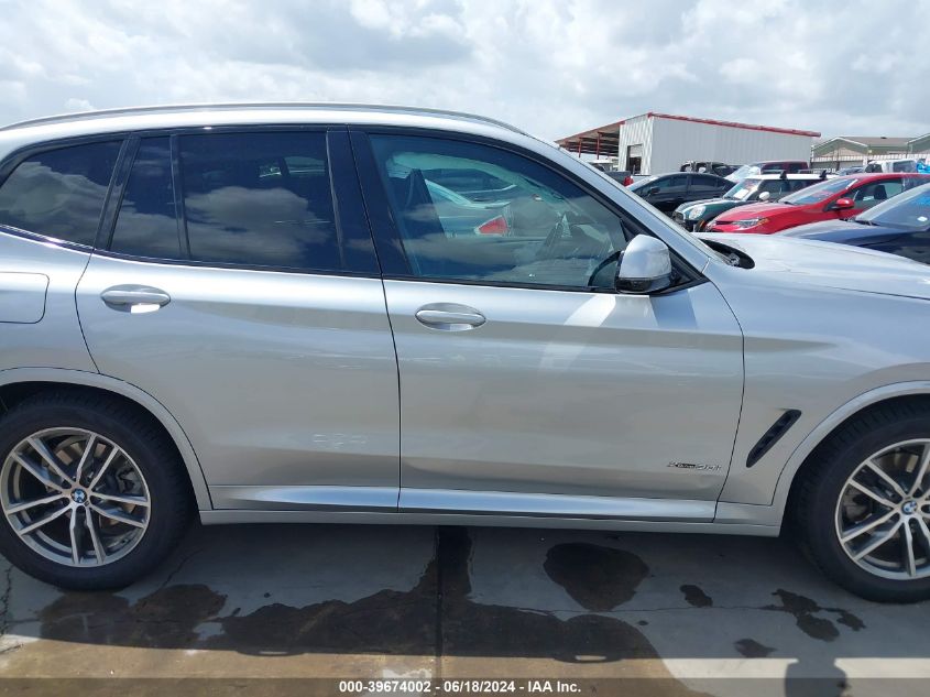 2018 BMW X3 xDrive30I VIN: 5UXTR9C59JLD62599 Lot: 39674002