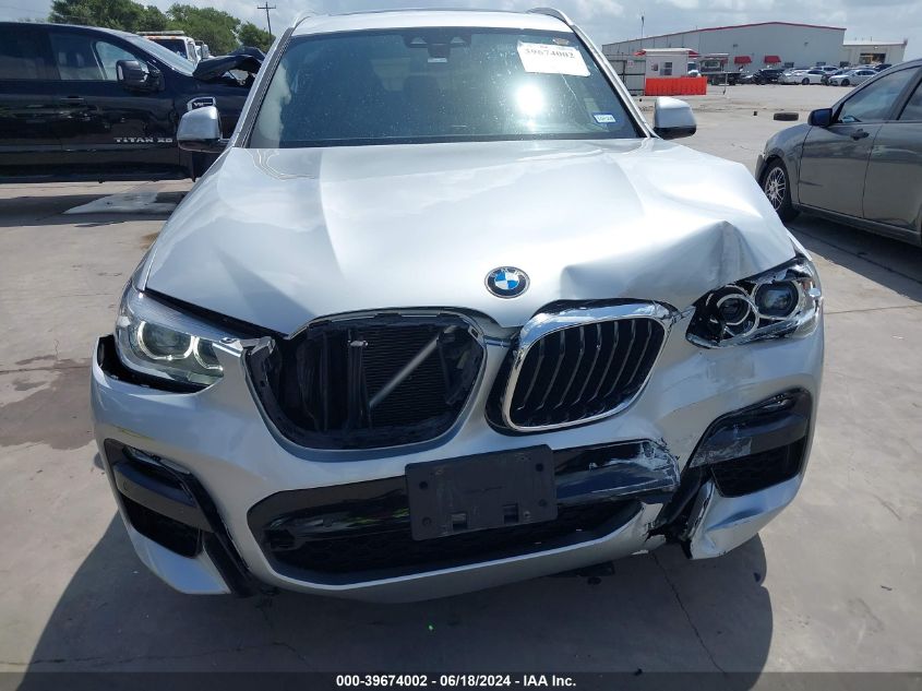 2018 BMW X3 xDrive30I VIN: 5UXTR9C59JLD62599 Lot: 39674002