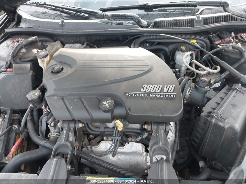 2008 Chevrolet Impala Ltz VIN: 2G1WU583589186414 Lot: 39674006