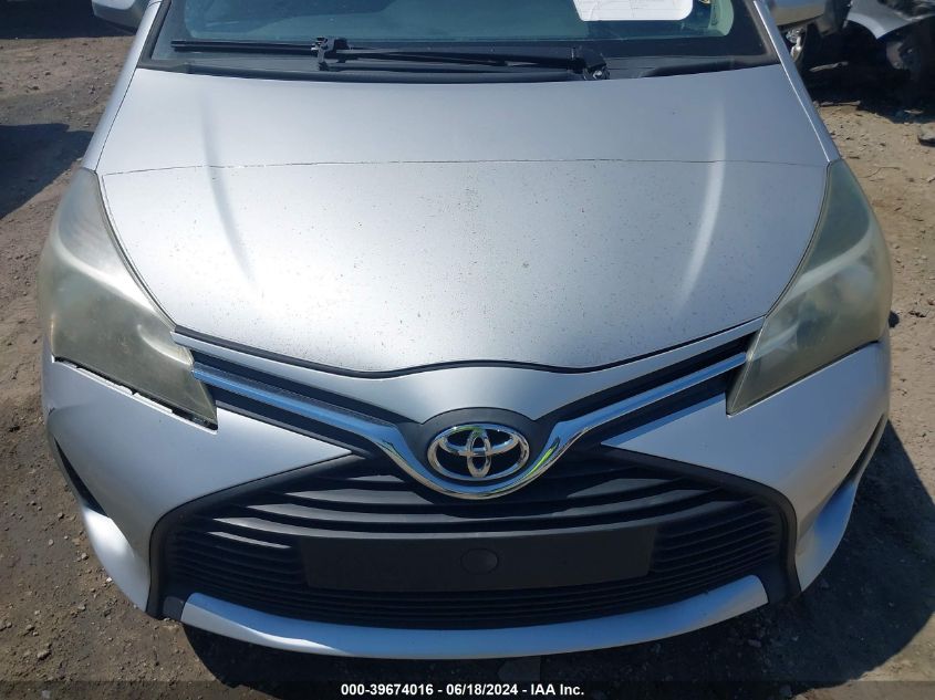 2015 Toyota Yaris L VIN: VNKKTUD36FA036037 Lot: 39674016