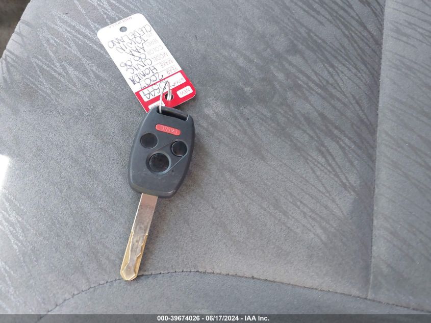 2007 Honda Civic Ex VIN: 2HGFG12817H533822 Lot: 39674026