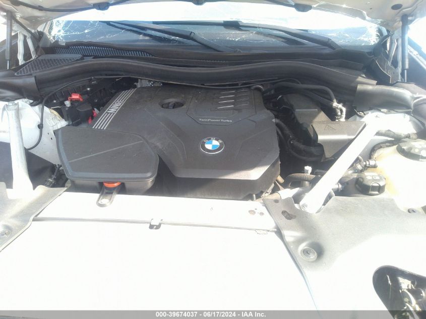 2022 BMW X3 xDrive30I VIN: 5UX53DP08N9N17638 Lot: 39674037