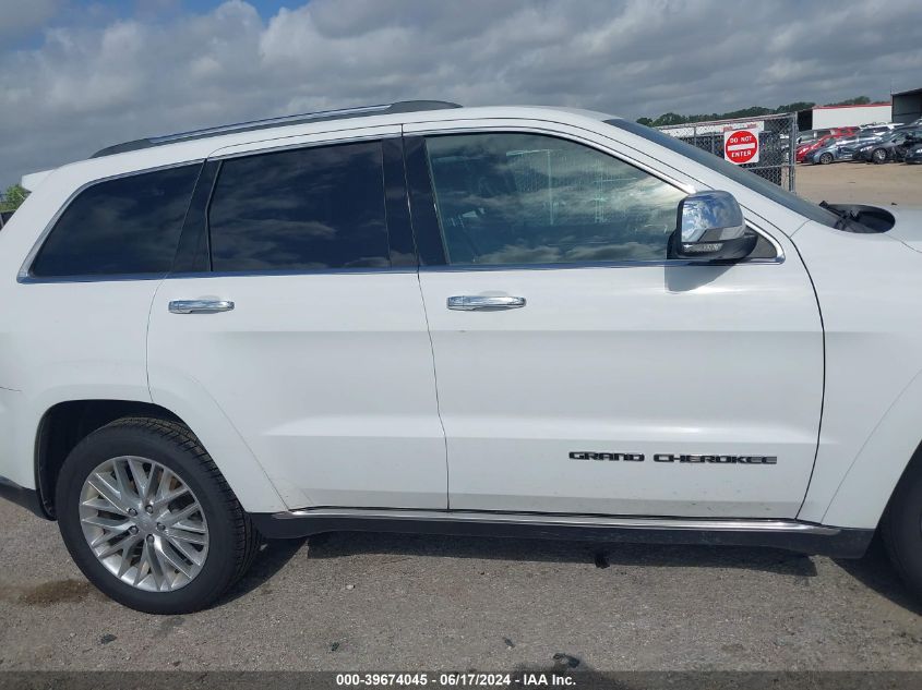 2018 Jeep Grand Cherokee Summit 4X2 VIN: 1C4RJEJG9JC181886 Lot: 39674045