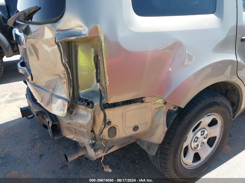 2011 Honda Pilot Lx VIN: 5FNYF3H24BB013511 Lot: 39674050