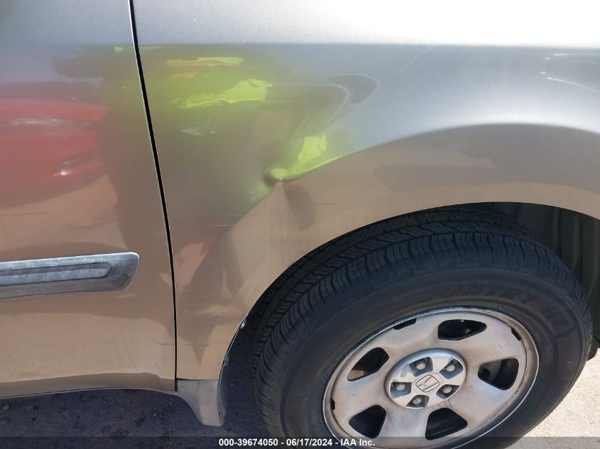 2011 Honda Pilot Lx VIN: 5FNYF3H24BB013511 Lot: 39674050