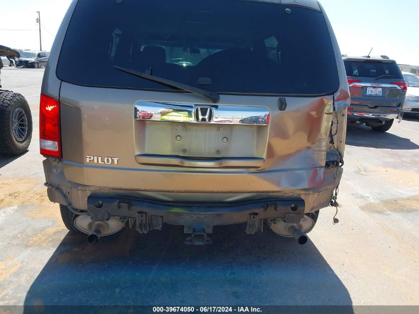 2011 Honda Pilot Lx VIN: 5FNYF3H24BB013511 Lot: 39674050