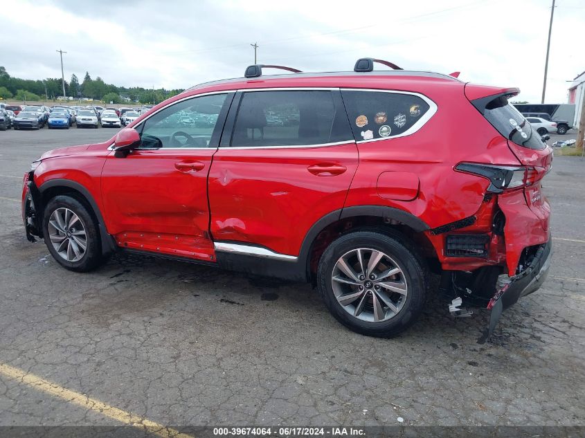 2020 Hyundai Santa Fe Sel VIN: 5NMS33AD9LH219708 Lot: 39674064