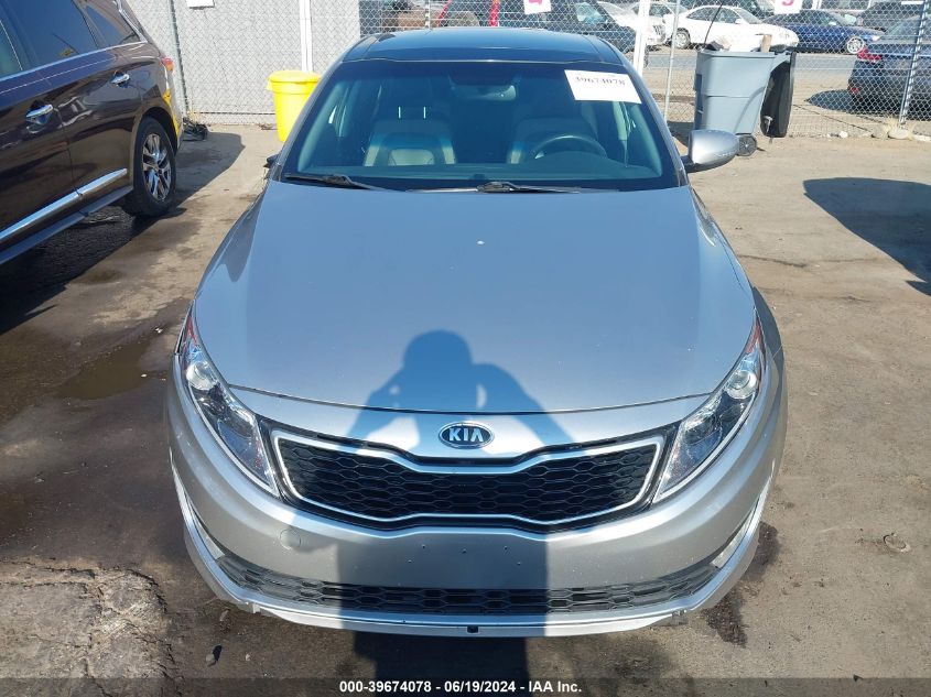 2011 Kia Optima Hybrid Ex VIN: KNAGM4AD2B5000385 Lot: 39674078