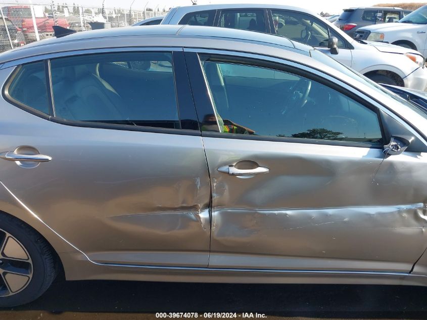 2011 Kia Optima Hybrid Ex VIN: KNAGM4AD2B5000385 Lot: 39674078