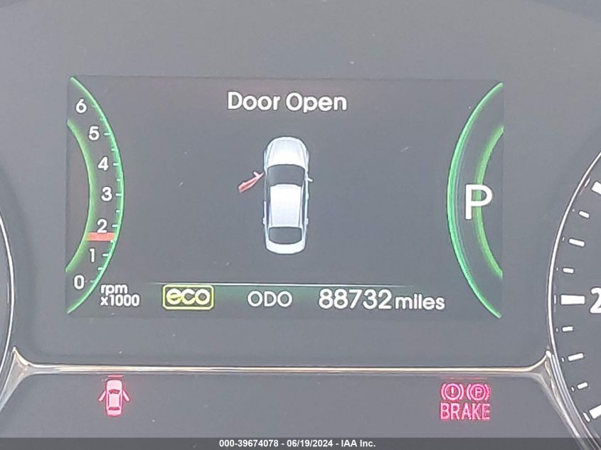 2011 Kia Optima Hybrid Ex VIN: KNAGM4AD2B5000385 Lot: 39674078