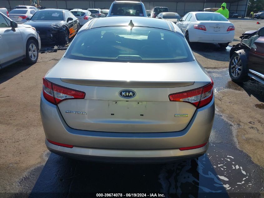 2011 Kia Optima Hybrid Ex VIN: KNAGM4AD2B5000385 Lot: 39674078